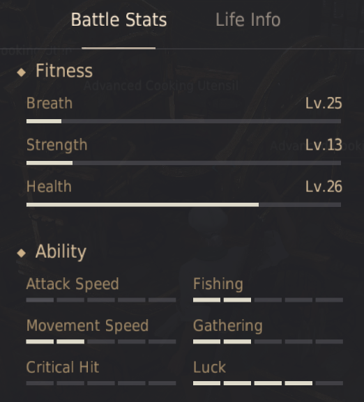 Black Desert How To Increase Strength, Breath, and Health - mmosumo