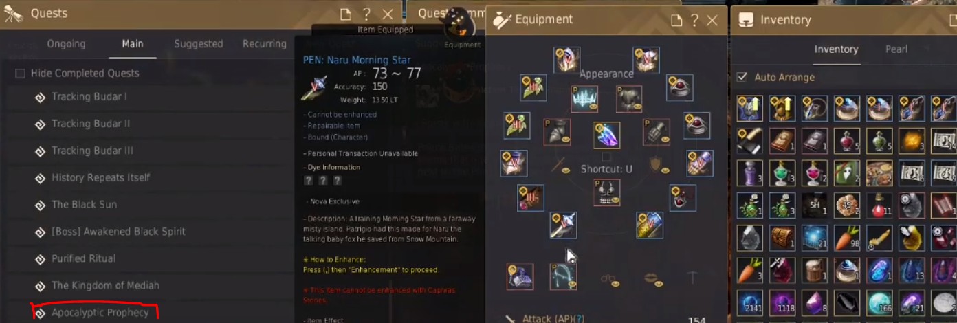 BDO Naru Gear Guide (How To Get PRI Tuvala) - mmosumo