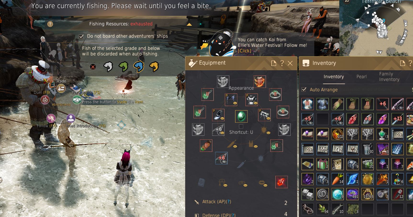 auto fishing afk bdo